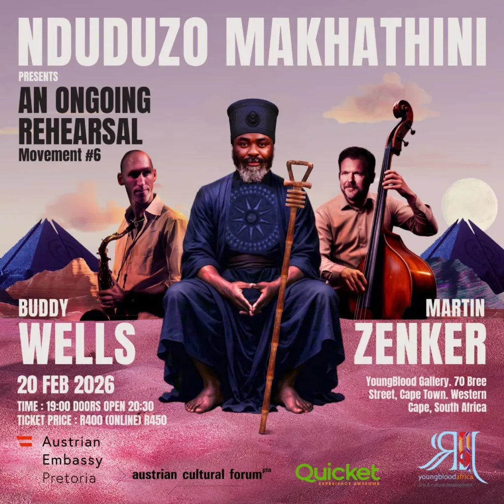 Nduduzo Makhathini Presents An Ongoing Rehearsal with Martin Zenker and Buddy Wells